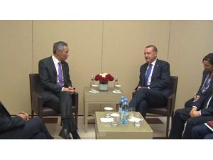 Erdoğan İlk Görüşmesini Yaptı