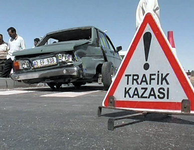 Elbistanda Trafik Kazası: 1 Yaralı