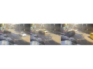 Kadın Sürücü Fren Yerine Gaza Basınca...