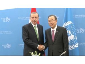 Erdoğan, Moon İle Görüştü