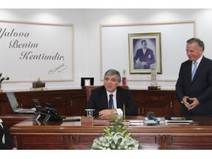 Cumhurbaşkanı Gül Yalovada