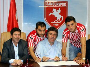 Samsunspor’da 2 İmza