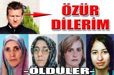 5 kişiyi öldüren üniversiteli özür diledi 