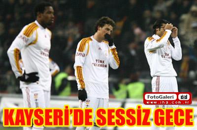 Kayserispor: 0 - Galatasaray: 0 