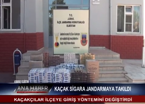 Kaçak Sigara Jandarmaya Takıldı