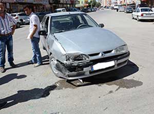 Elbistandaki Kaza Anı Kameralara Yansıdı