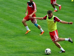 Sivasspor 4 Eylül Stadı’nda Çalıştı