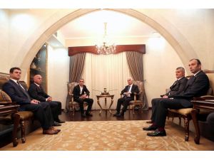 İbrahim Hacıosmanoğlu, Kktc Cumhurbaşkanı Derviş Eroğlu’nu Ziyaret Etti