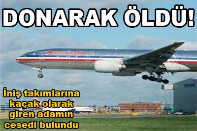 Havada donarak öldü! 