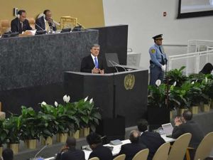 Gül Bm’de Konuştu