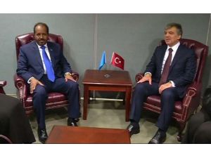 Gül, Somalili Mevkidaşıyla Görüştü
