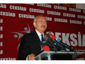 Kılıçdaroğlu: “hükümet Suriye’yi İyi Okuyamadı”