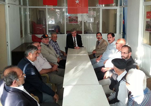 Güvenç Gaziler Derneğini Ziyaret Etti