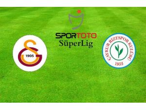 Ç.rizespor İle G.saray 28. Randevuda