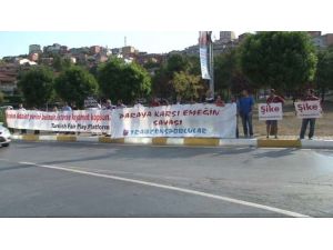 Tff Önünde Şike Eylemi