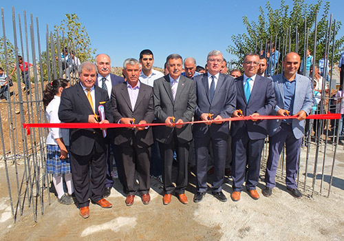 Pazarcıkta 40 Derslikli 4 Okulun Temeli  Atıldı