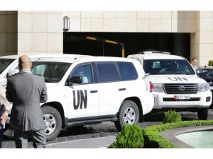 Kimyasal Silah Denetçileri Suriyede Çalışmalara Başladı