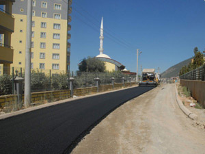 Haydarbey Mahallesi Asfaltlanıyor