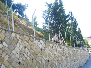 Kale Çevresi Şimdi Daha Güvenli