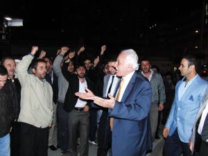 Gemlikte İlk Seçim Bürosu Saadet’ten