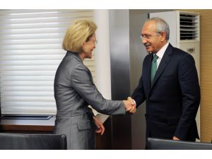 Türk-amerikan Konseyi Başkanı Armitage, Kılıçdaroğlu’nu Ziyaret Etti