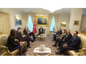 Erdoğan’ın Görüşme Trafiği Sürdü