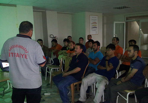 Modasan Ve Nevres Textil’de Eğitim Ve Tatbikat