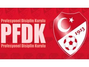 Pfdk’da Ceza Yağdırdı