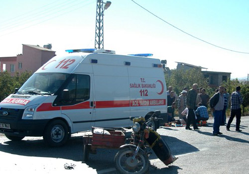 Türkoğlunda Trafik Kazası