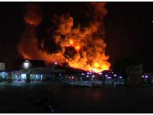 Tatil Merkezinde Büyük Yangın