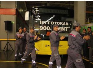 İstanbul’a 900’üncü Otobüs