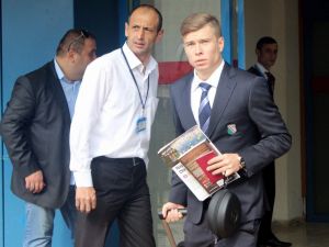 Trabzonspor’un Uefa Avrupa Ligi’ndeki Rakibi Legia Warszawa Trabzon’a Geldi