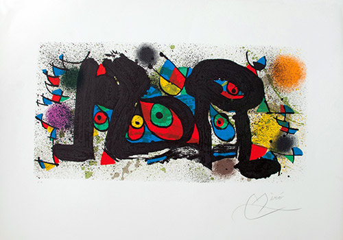 Joan Mıro’nun Eserleri Yarın Sergilenecek