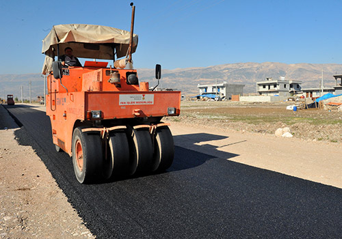 Karaziyaret Asfaltlanıyor