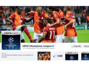 Uefa, Facebook Sayfasını Galatasaray İle Süsledi