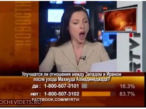 Sunucu Canlı Yayında Esnerse...