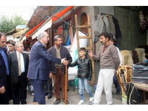 Ak Parti Genel Başkan Yardımcısı Kurtulmuş’tan Esnaf Ziyareti