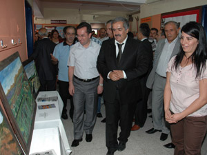 Yağlı Boya Resim Sergisi Açıldı
