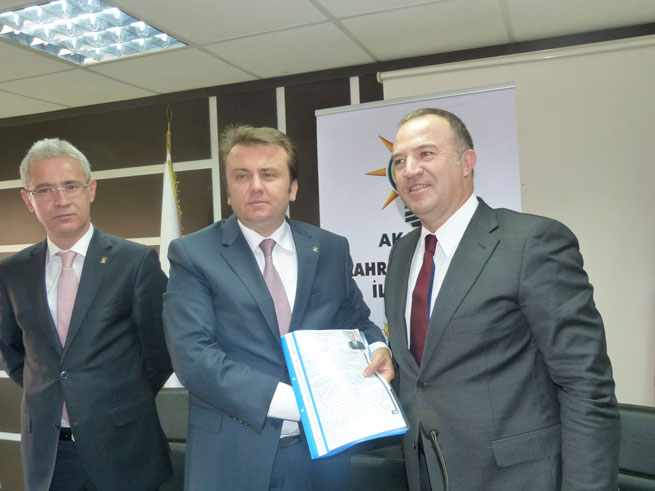 Bahtiyar Murat Aras Resmi Başvurusun Yaptı