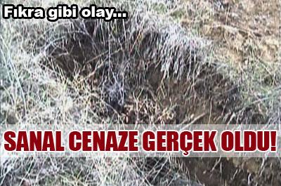 Sanal cenaze gerçek oldu! 