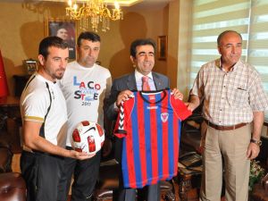 Mersin İdman Yurdundan Vali Güzeloğluna Ziyaret