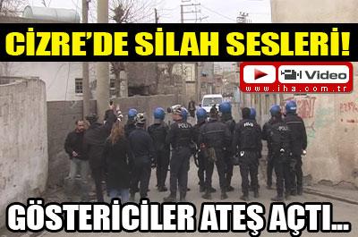 Cizrede silah sesleri! 