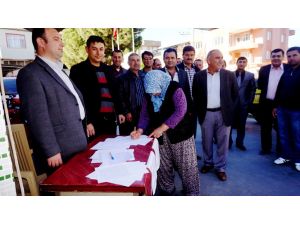 Sarıgöl’de İran Üzümüne Tepki Kampanyası