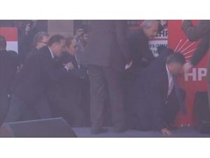 Sarıgül’ün Katılım Töreninde Talihsiz An