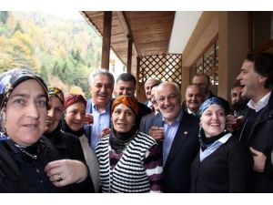 Bakan Hayati Yazıcı Rize’de