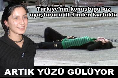 Uyuşturucudan kurtulan genç kızın mutluluğu 