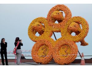 Mersin 70 Ton Narenciyeyle Süsleniyor