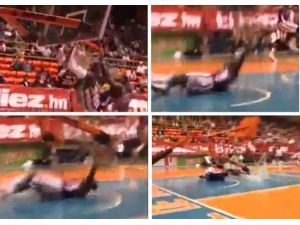 Asıldığı Potanın Altında Kaldı