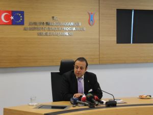 Bakan Bağış, Freedom House Başkanı Kramer’i Kabul Etti