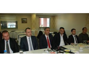 Mhp’li Başkan Adayı İkikat, Basınla Buluştu